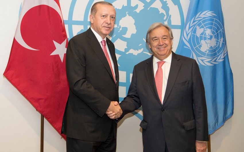 Quterreş Ərdoğanla Ukraynanı müzakirə etdi