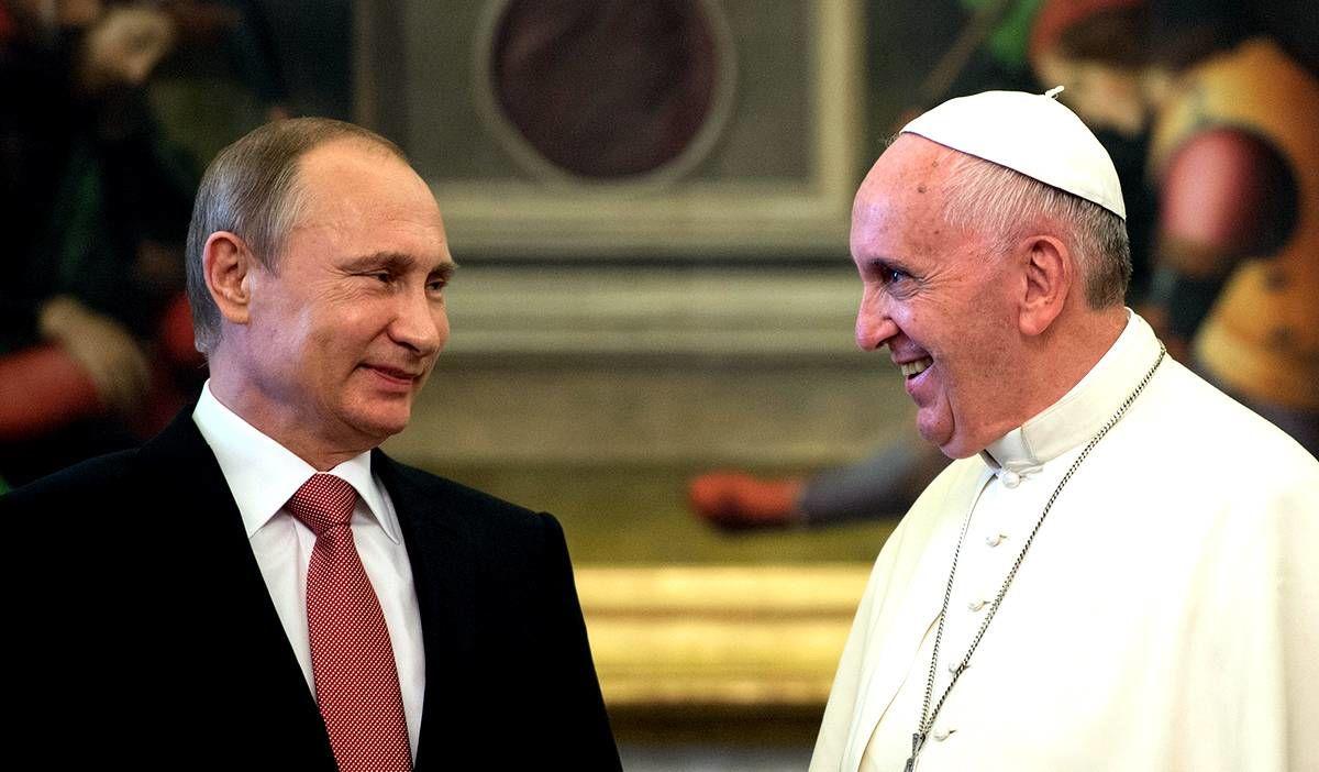 Roma Papası Putinlə görüşmək istəyir