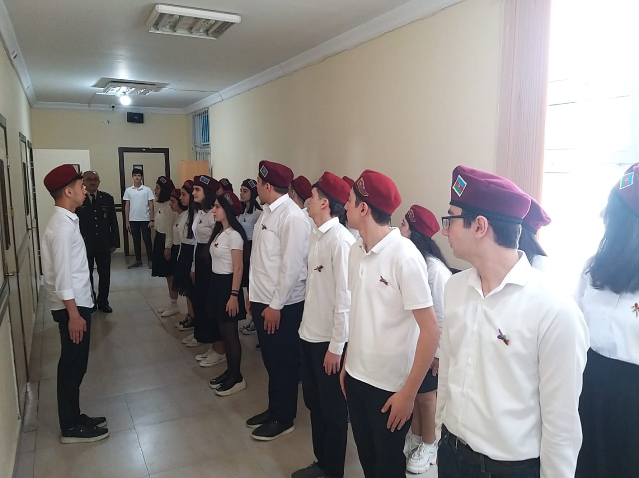 “Vətənpərvər Azərbaycan gəncliyi” açıq dərsi keçirilib
