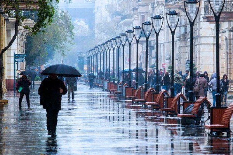 Yağış yağacaq, dolu düşəcək - Bu günün havası