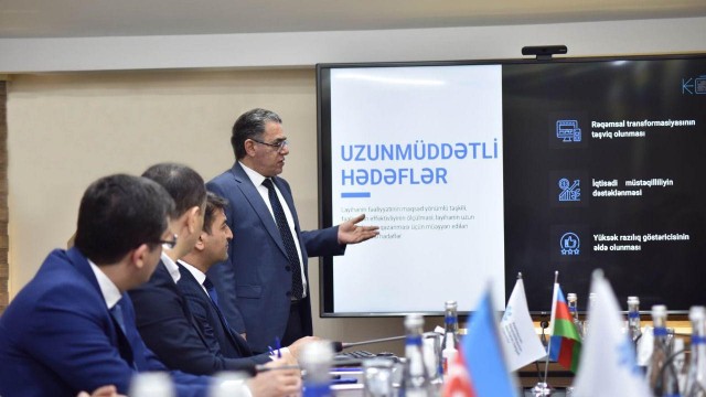 MEDİA-da “E-KÖŞK” layihəsi təqdim olundu - FOTOLAR