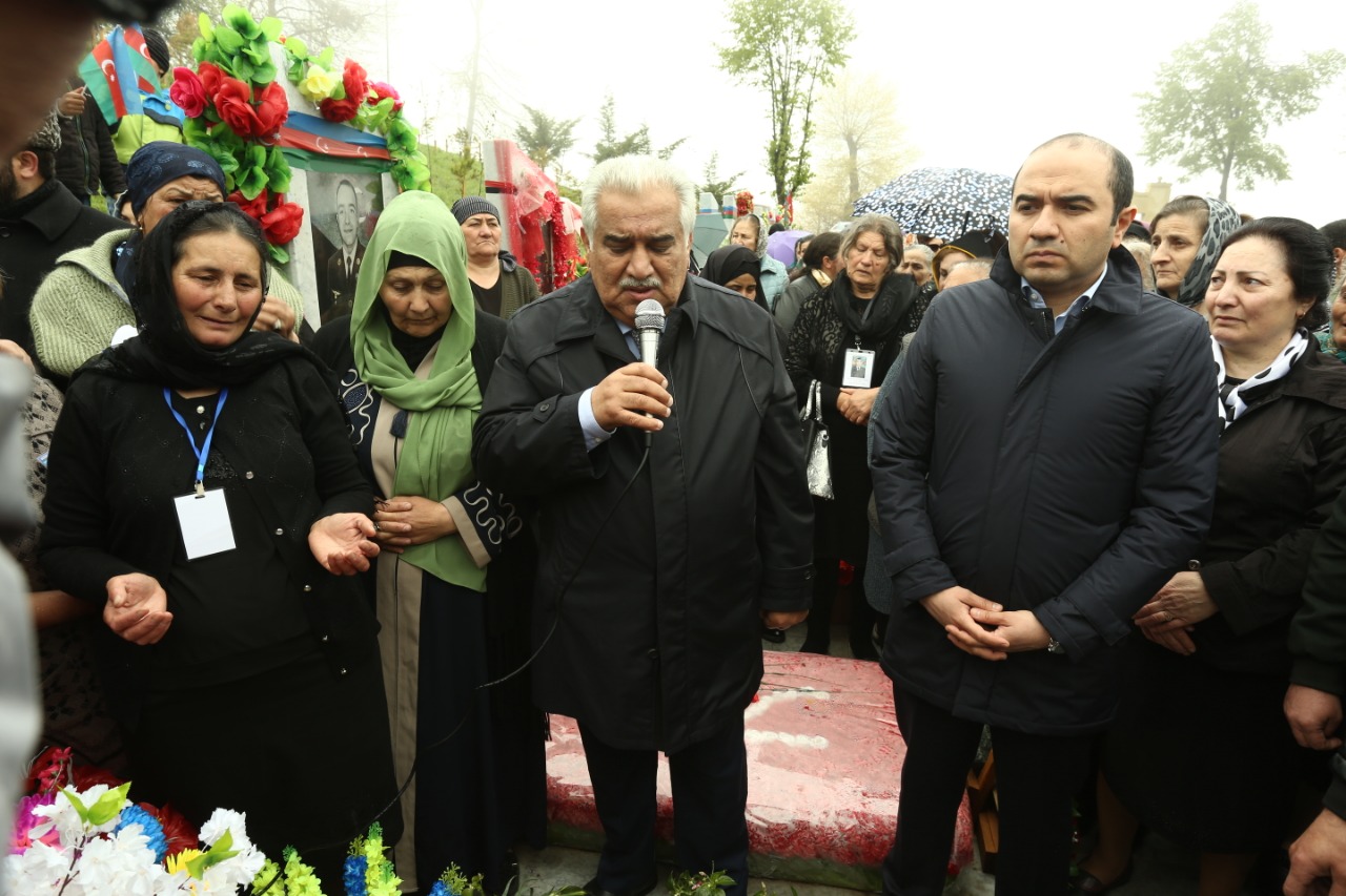 Daşkəsəndə şəhidin ildönümü qeyd olunub - FOTO