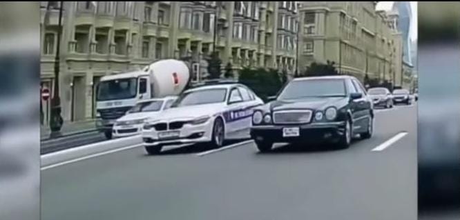 O görüntülərdə polis qayda pozmayıb - RƏSMİ (VİDEO)