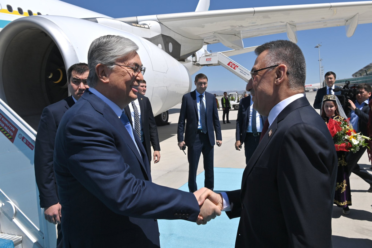  Tokayev Türkiyədə rəsmi səfərdədir
