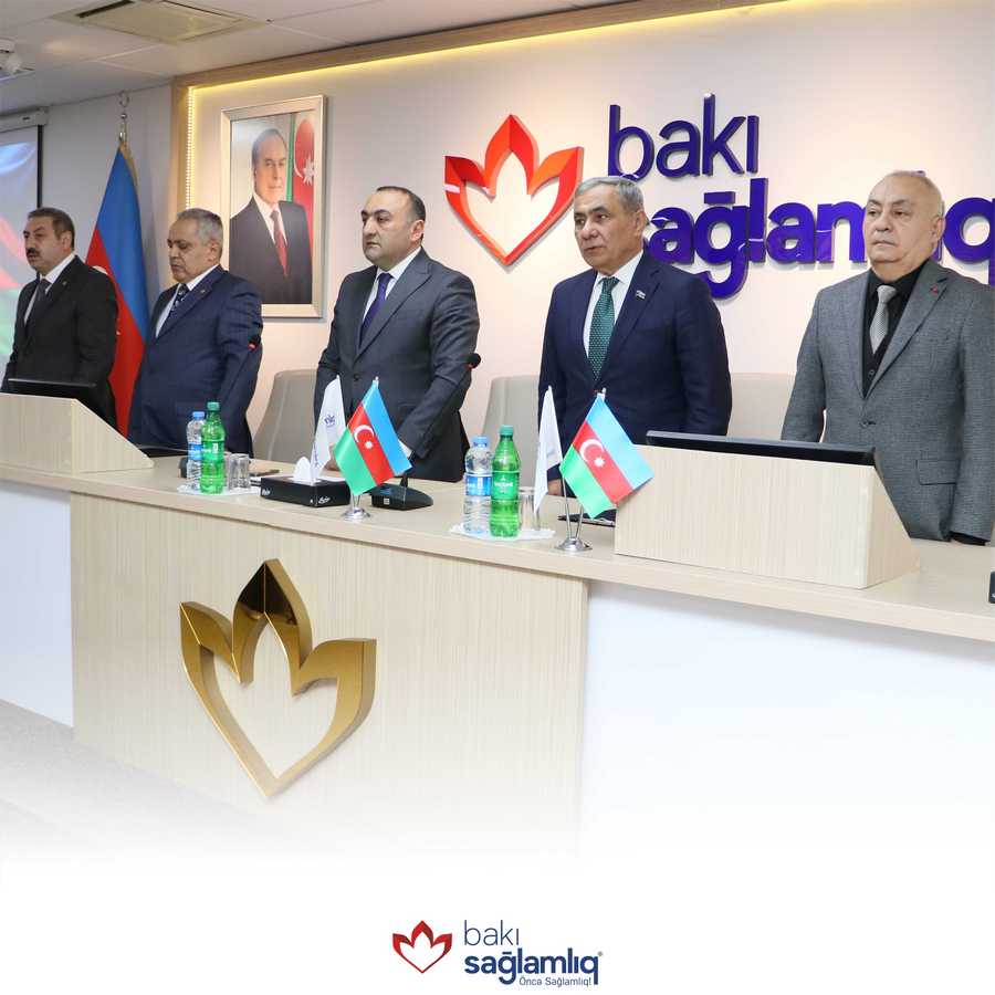 Bakı Sağlamlıq Mərkəzində Heydər Əliyev anıldı - FOTOLAR
