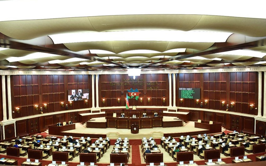 Milli Məclisin növbəti iclasının GÜNDƏLİYİ