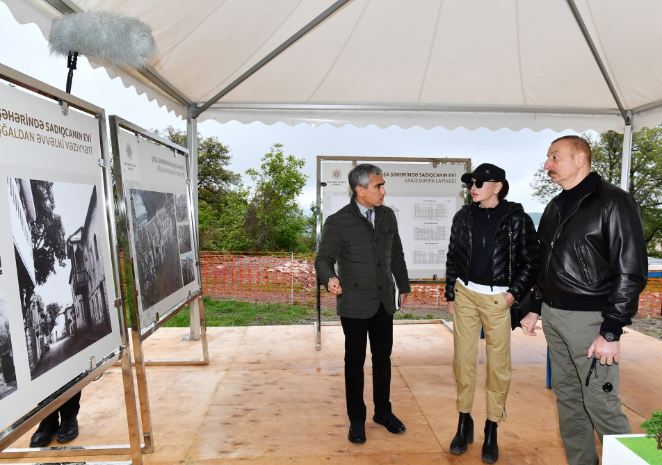 Məşhur tarzən Sadıqcanın Şuşadakı evi də bərpa olunur - FOTO
