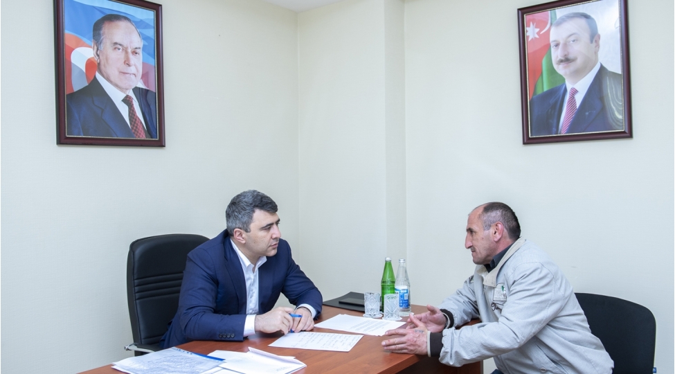 İnam Kərimov Qusarda vətəndaşları qəbul edəcək