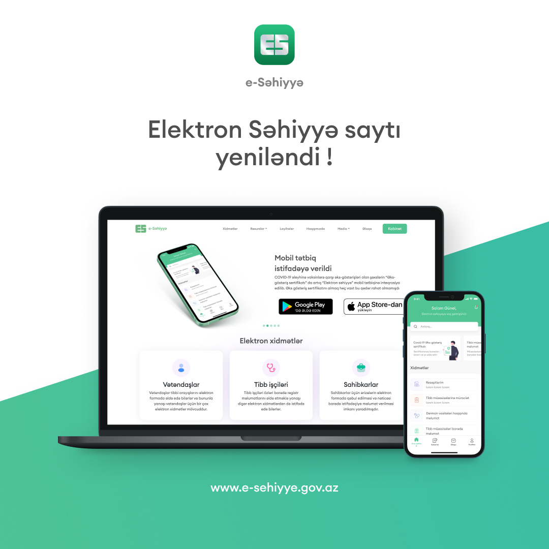 Nazirliyin yeni saytı yaradıldı