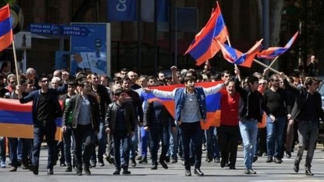 İrəvanda yenə aksiyalar başladı