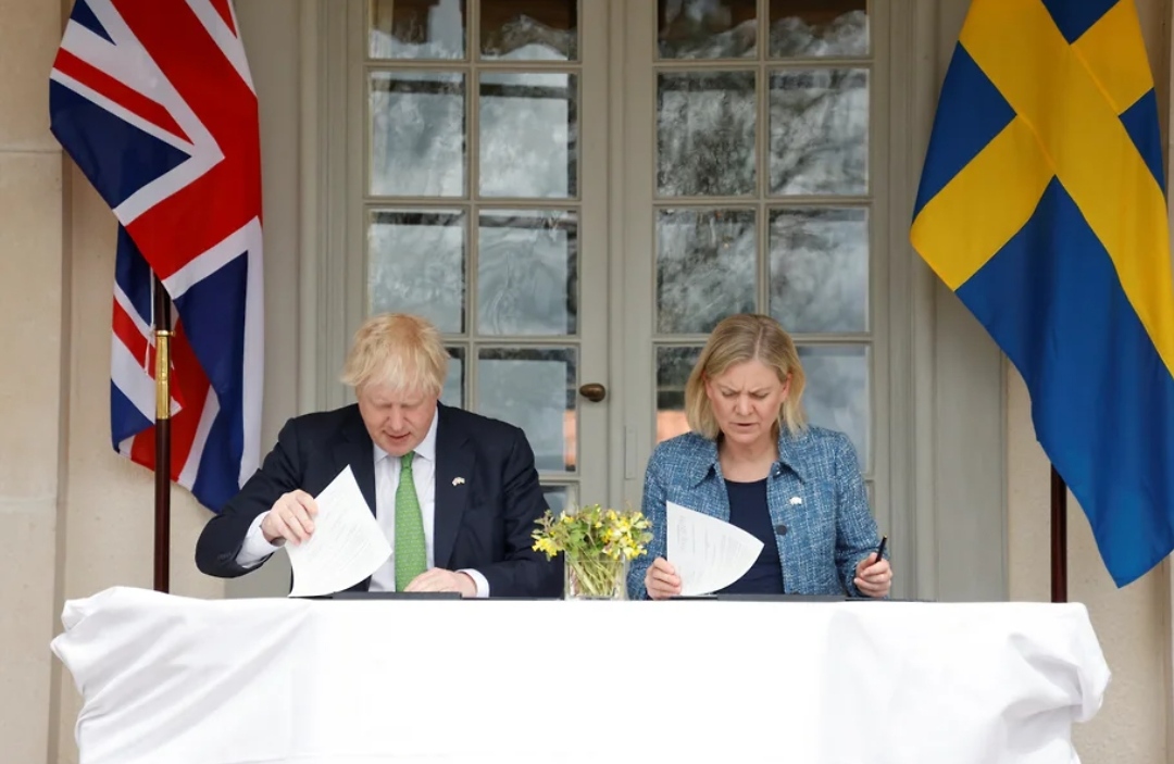 Britaniya və İsveç təhlükəsizlik müqaviləsi İMZALADI