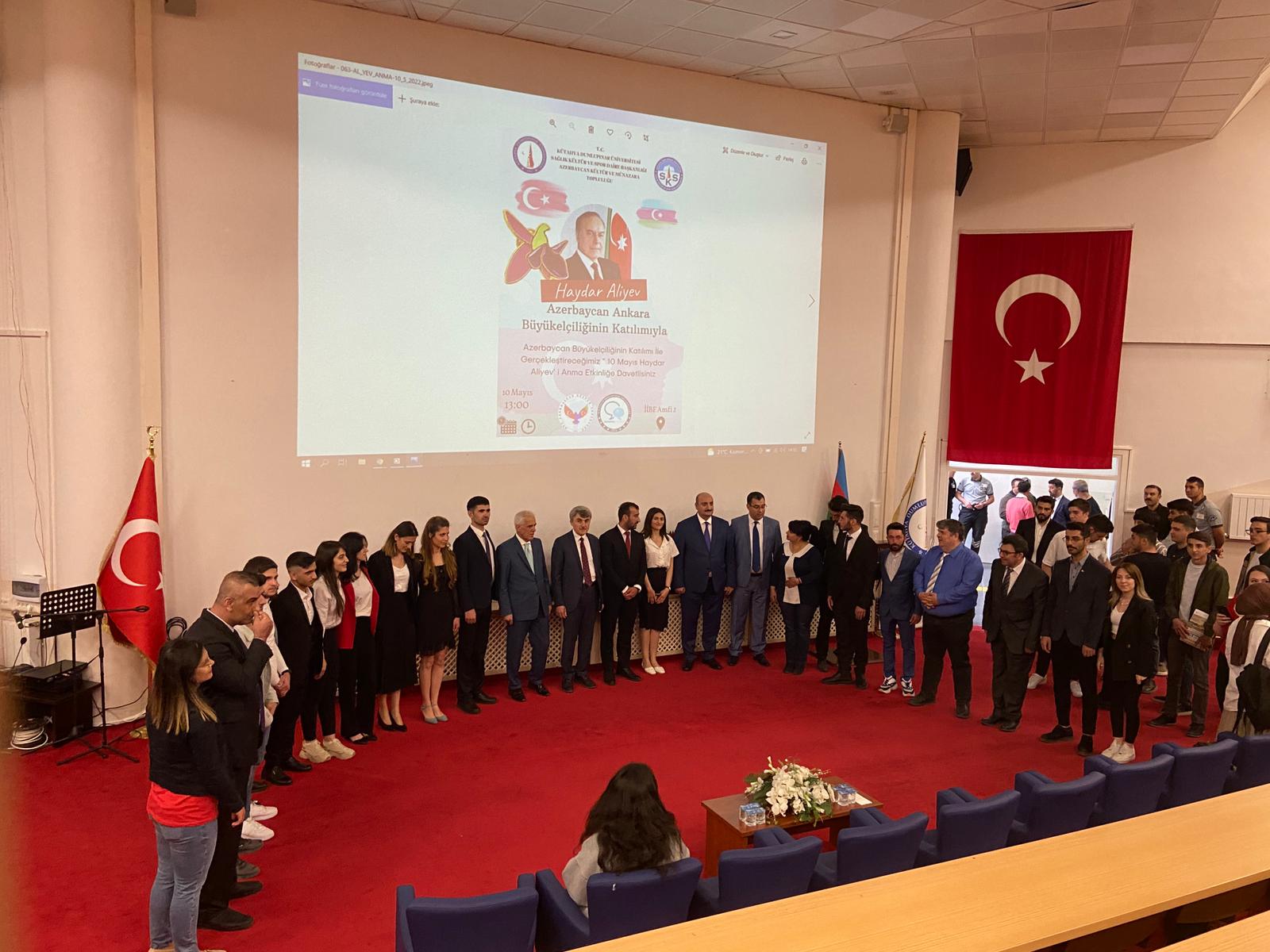 Qardaş ölkədə Heydər Əliyev anıldı - FOTOLAR