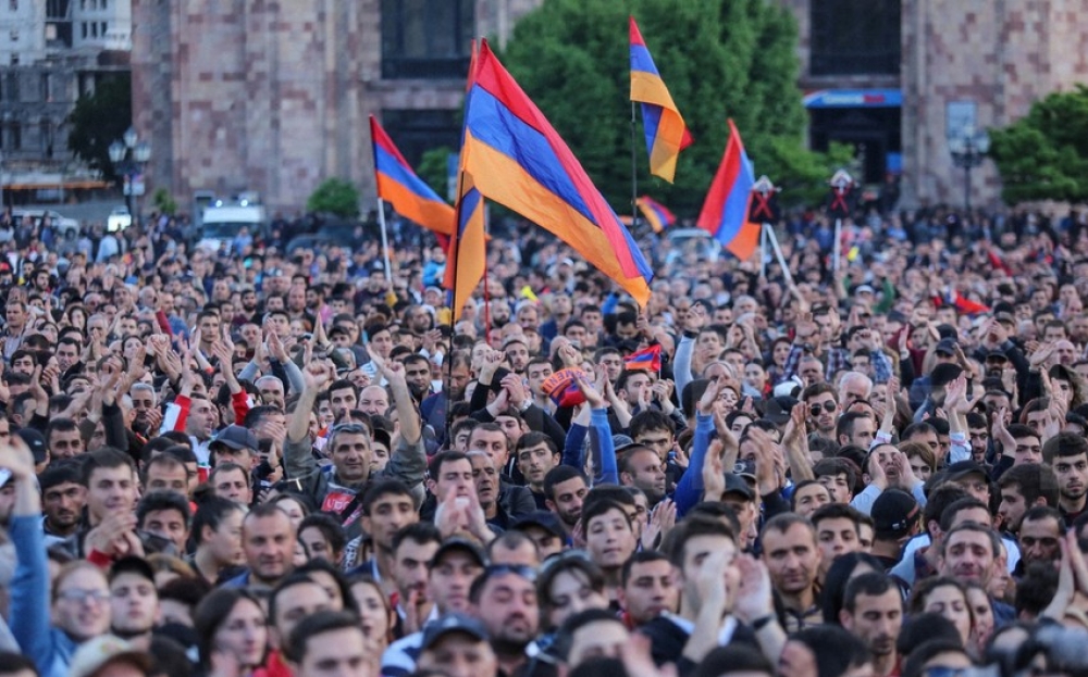İrəvanda yenidən aksiyalar keçirilir