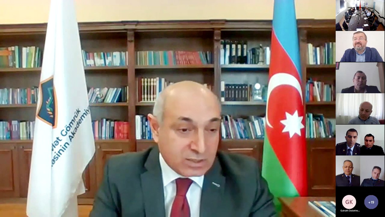 Gömrük Akademiyasında beynəlxalq simpozium keçirilib