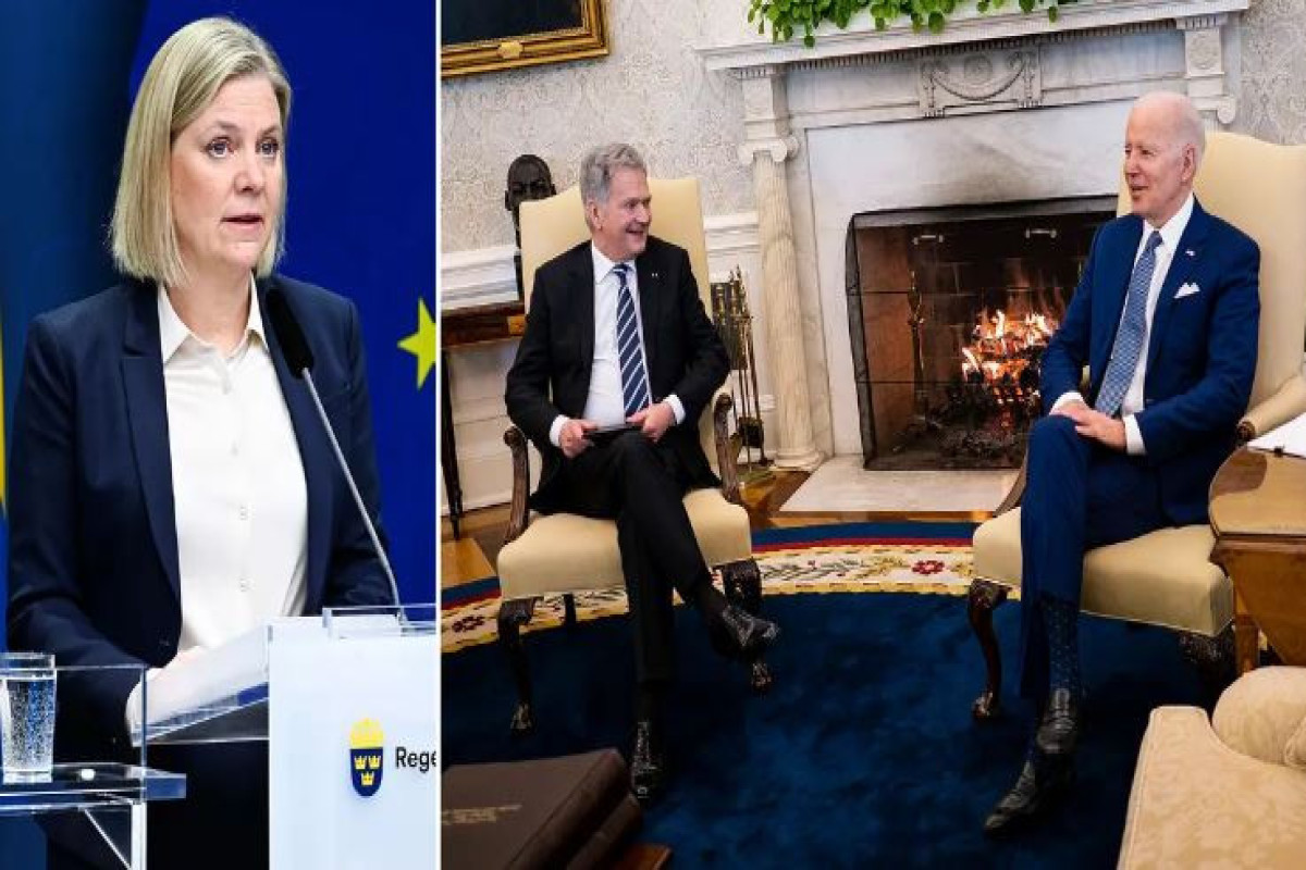 Bayden Finlandiya və İsveç liderlərilə danışıqlar apardı