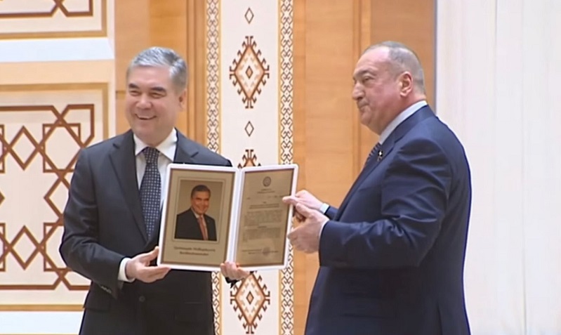 Eldar Quliyev Berdiməhəmmədovla görüşdü