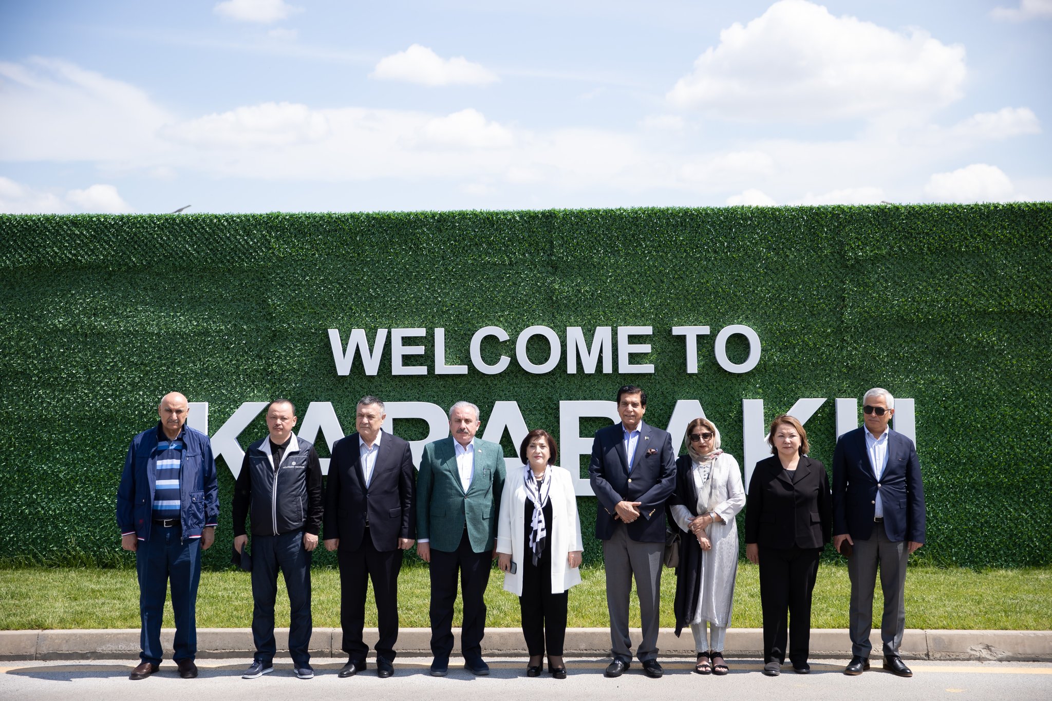 İƏT parlament rəhbərləri Füzulidə - FOTO