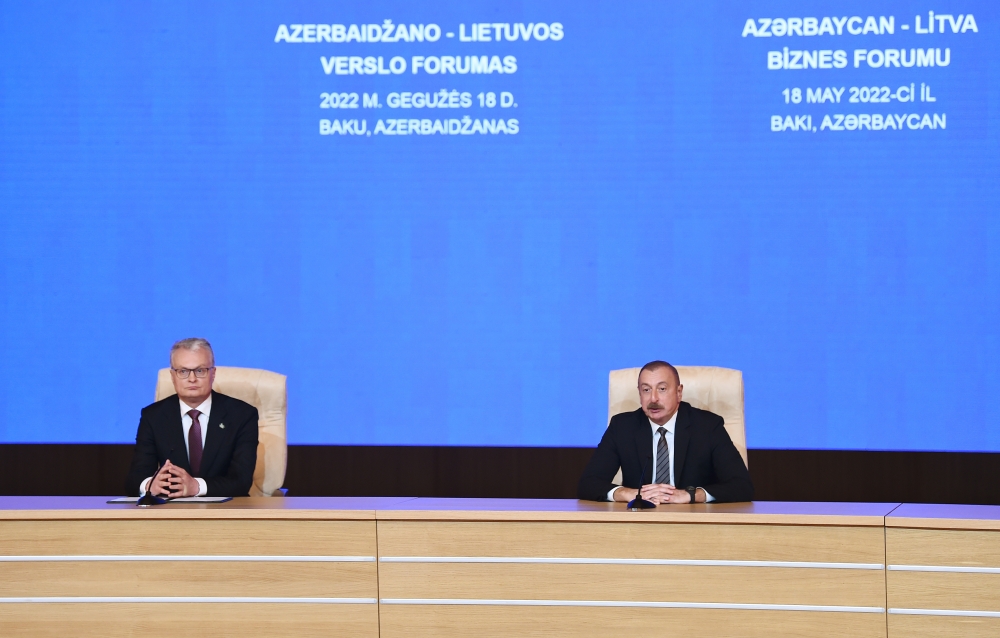 Azərbaycan-Litva biznes forumu keçirilib - YENİLƏNİB