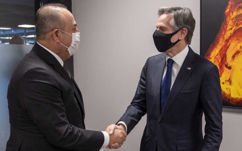 Çavuşoğlu Blinkenlə görüşdü - NATO müzakirəsi