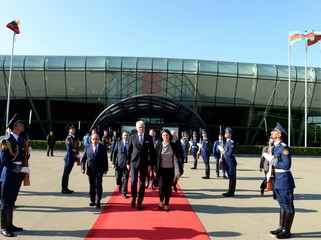 Litva Prezidentinin səfəri başa çatdı - FOTO