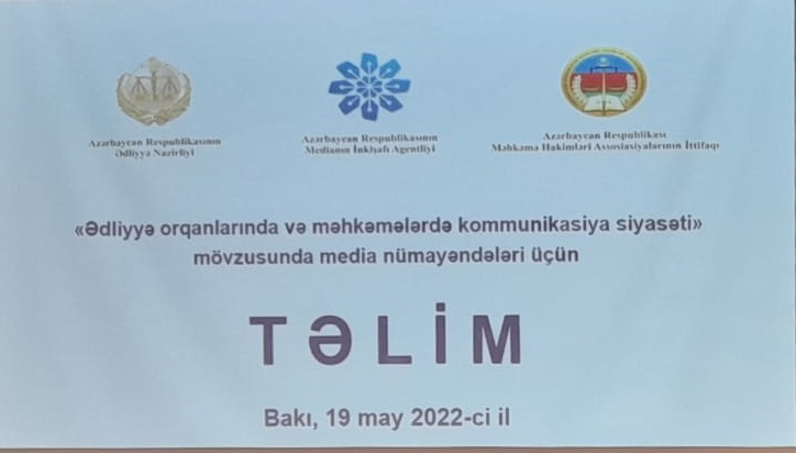 Jurnalistlər üçün növbəti təlim keçirilir