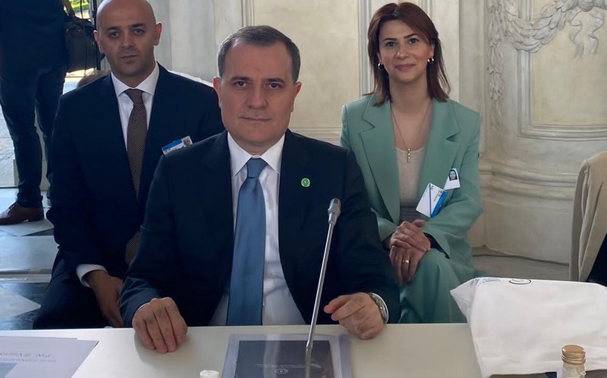 Ceyhun Bayramov İtaliyada səfərdədir - FOTO