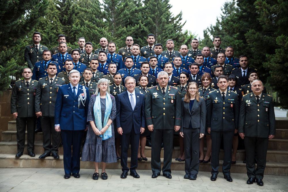 Hərbi İdarəetmə İnstitutunda növbəti buraxılış - FOTOLAR