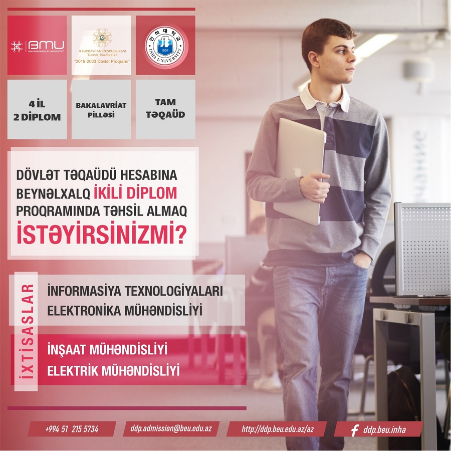 BMU-da 2022/2023-cü tədris ili üzrə sənəd qəbuluna başlanılır