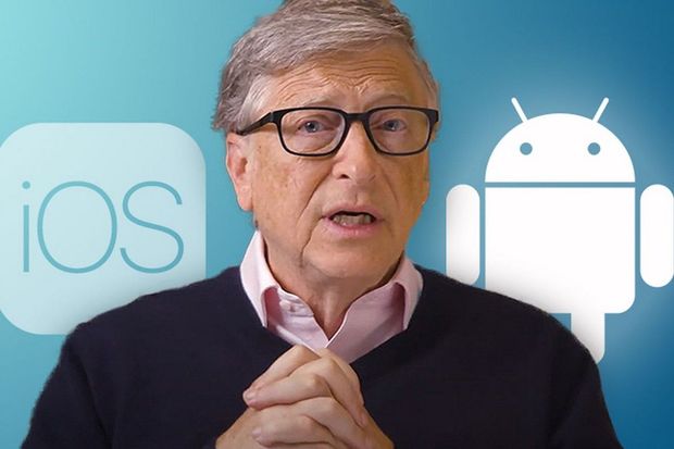 Bill Qeyts bu smartfondan istifadə edir