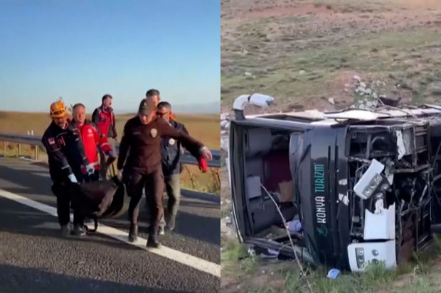 Türkiyədə tələbələr qəzaya düşdü - Ölənlər var