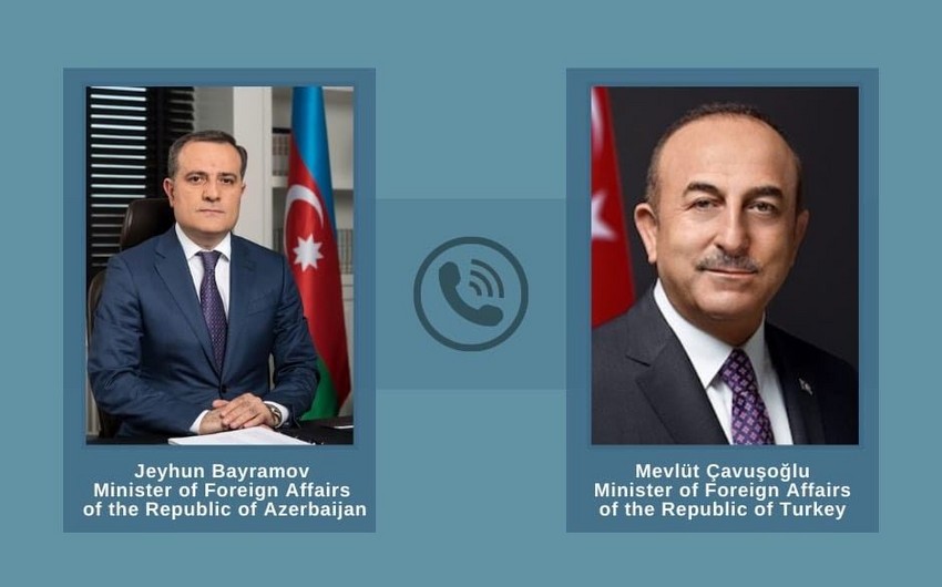 Ceyhun Bayramov Çavuşoğlu ilə telefonla danışdı