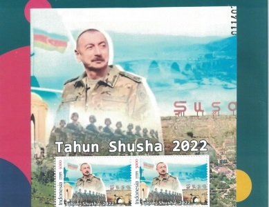İndoneziyada “Şuşa İli” ilə bağlı xüsusi marka buraxıldı