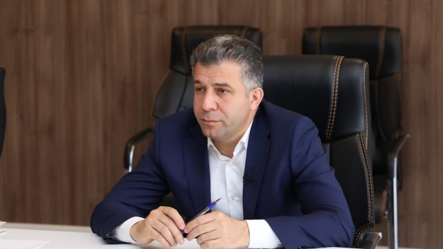 Ruslan Əliyev Şəkidə vətəndaşlarla görüşdü - FOTO
