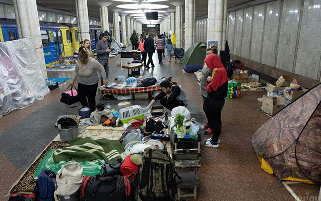 Xarkov metrosunun fəaliyyəti bərpa olunub