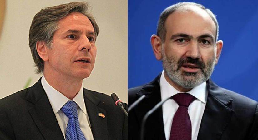Paşinyan Blinkenlə Brüssel görüşünü müzakirə etdi
