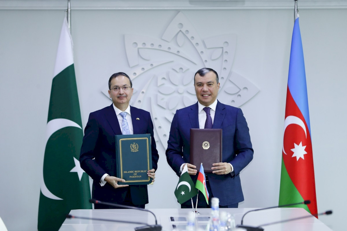 Pakistanla əməkdaşlığa dair sənəd imzalandı