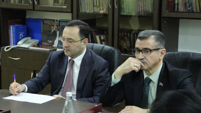 Novruz Aslanov rayon rəhbərliyi ilə sakinləri qəbul etdi - FOTOLAR