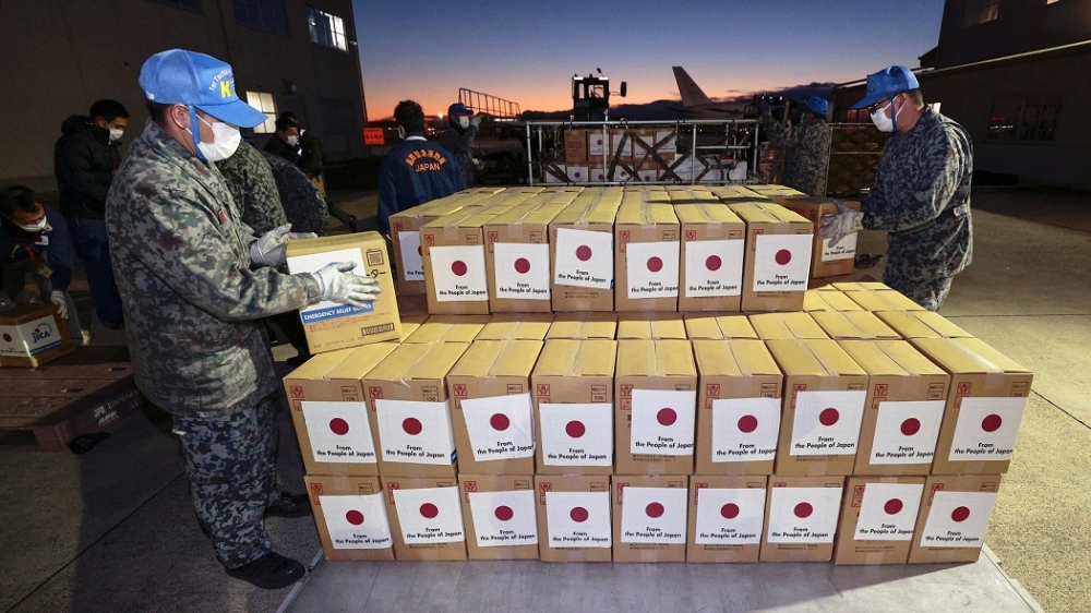 Ukraynaya 30 ton humanitar yardım göndərilir