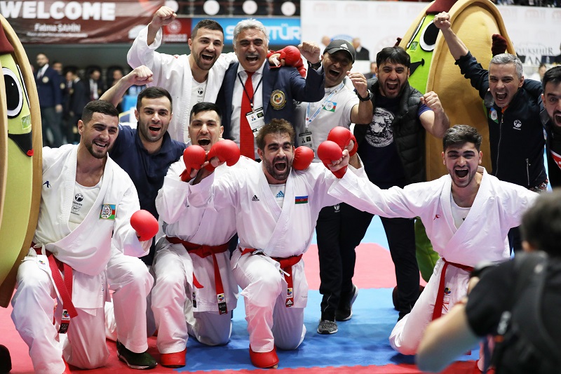 İdmançılarımız Avropa Çempionatının finalında - FOTO