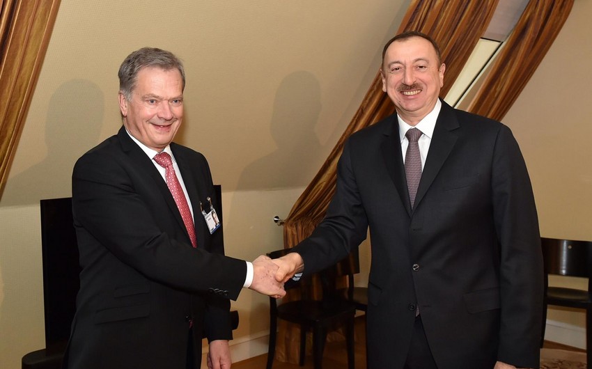 Finlandiya Prezidenti İlham Əliyevi təbrik etdi