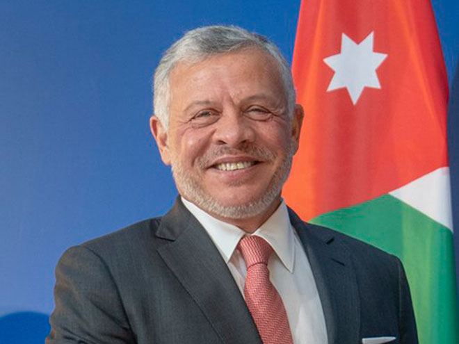 İordaniya Kralı İlham Əliyevi təbrik etdi
