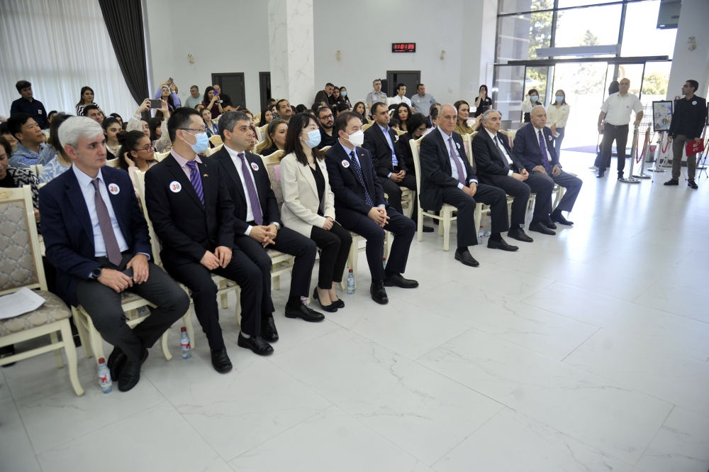 Rəsm müsabiqəsinin qalibləri mükafatlandırıldı - FOTOLAR