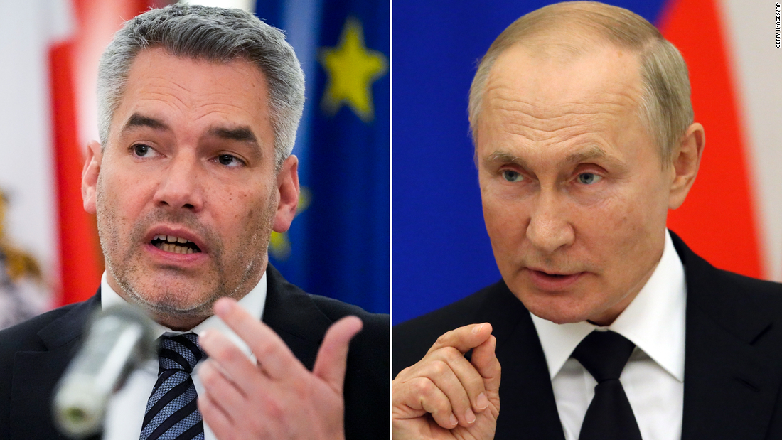 Avstriya kansleri Putinlə Ukraynanı müzakirə etdi