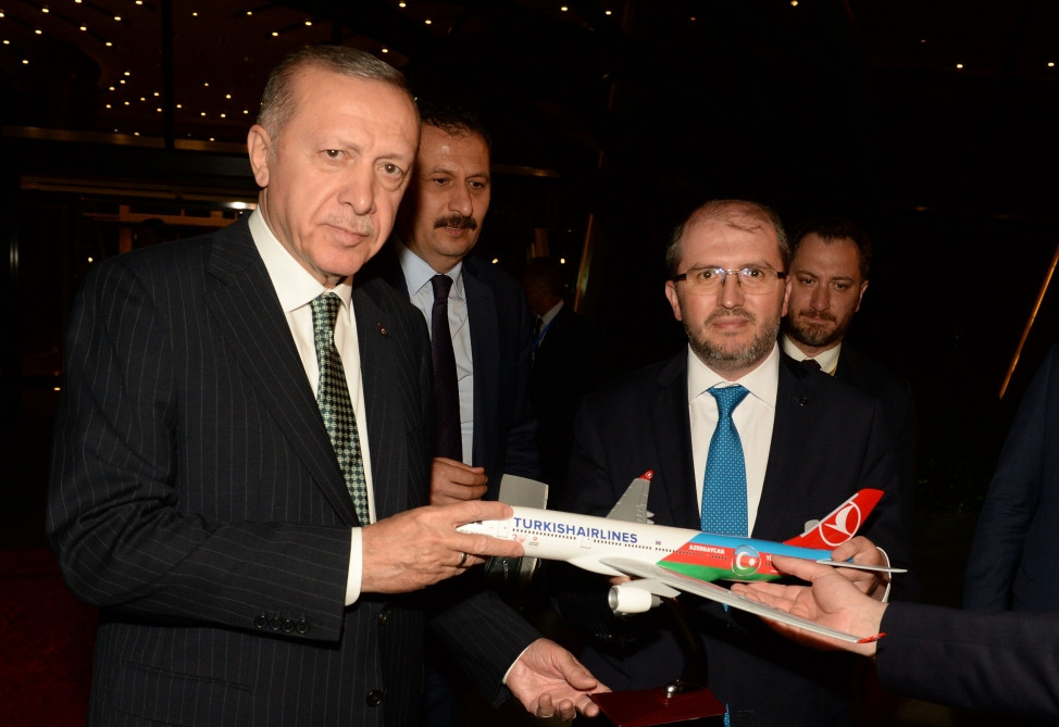 Ərdoğanın Azərbaycana səfəri başa çatdı - FOTO