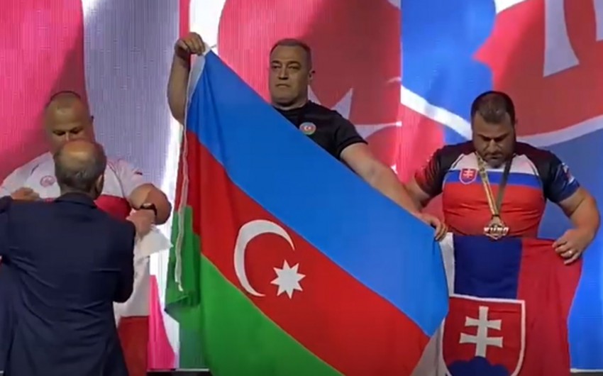 Milli Qəhrəmanın oğlu Avropa çempionu oldu - VİDEO