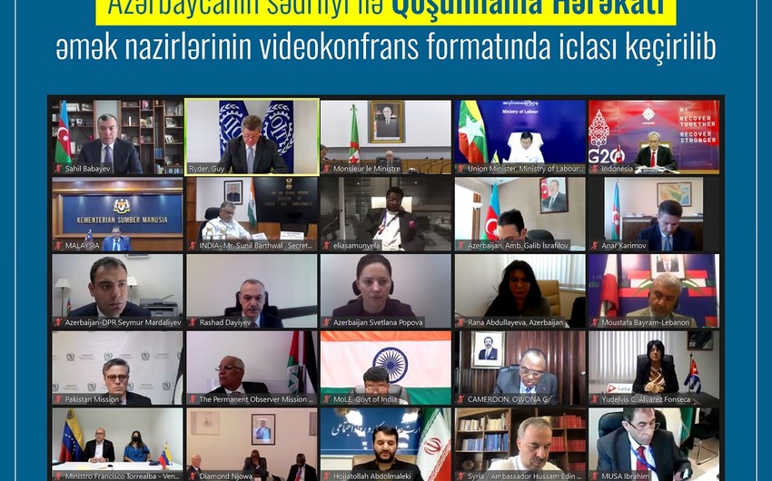 Qoşulmama Hərəkatı nazirlərinin Bəyannaməsi qəbul olundu