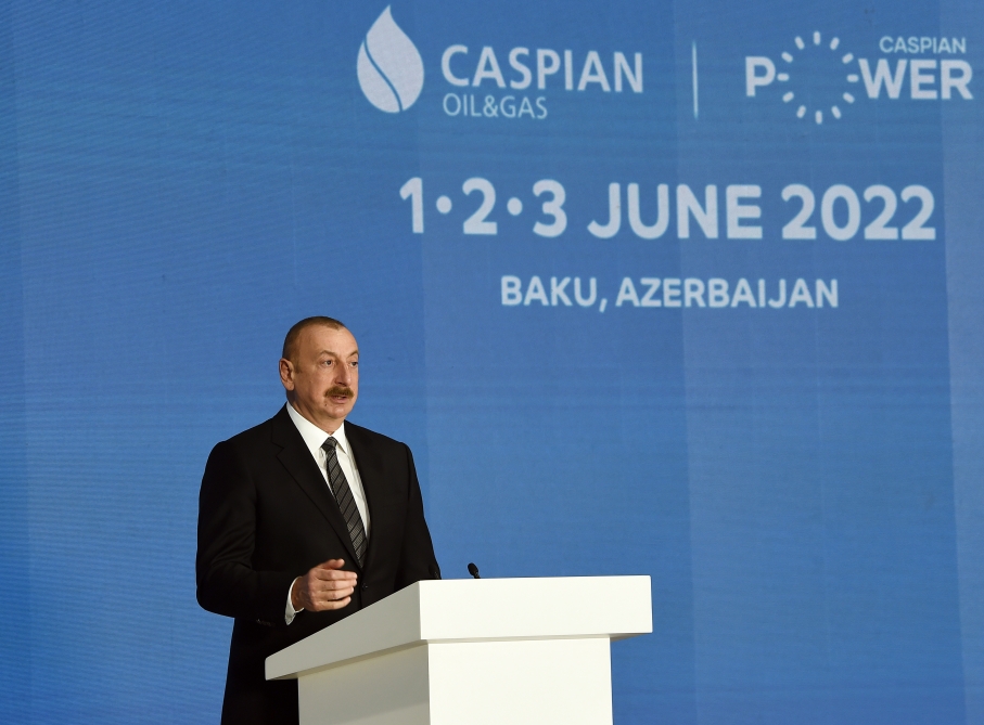 İlham Əliyev Bakı Enerji Həftəsində çıxış edib - TAM MƏTN