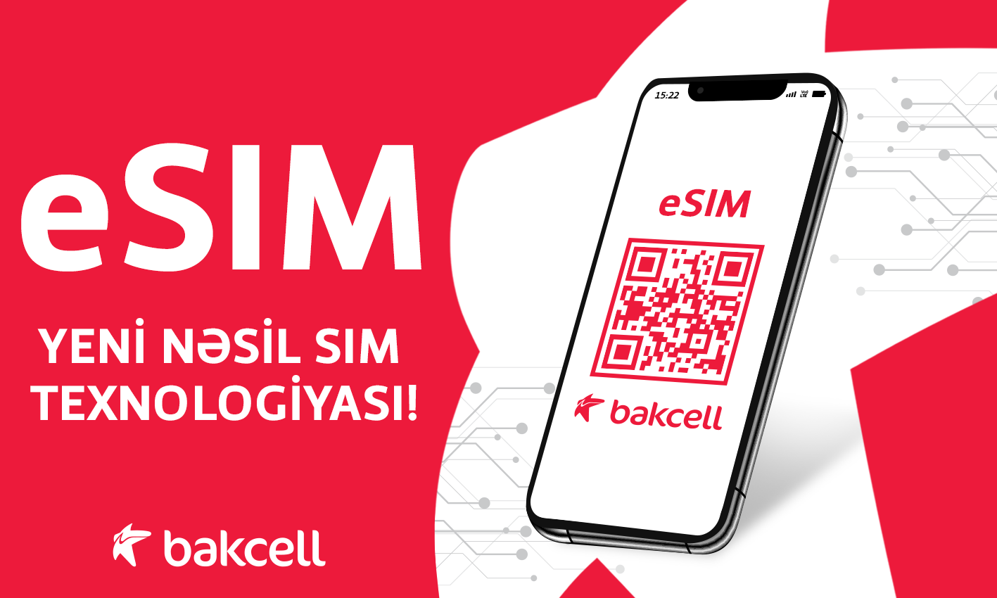 Bakcell eSIM istifadəyə verdi - Azərbaycanda ilk