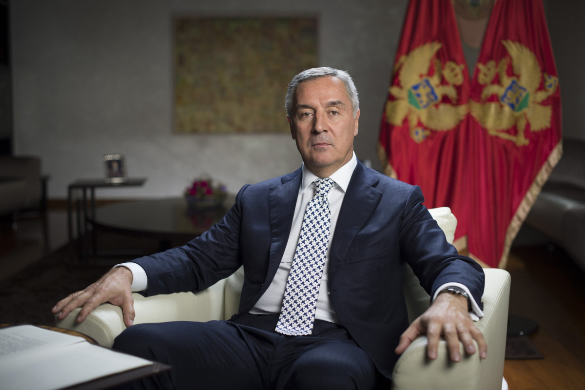 Monteneqro Prezidenti İlham Əliyevi təbrik edib