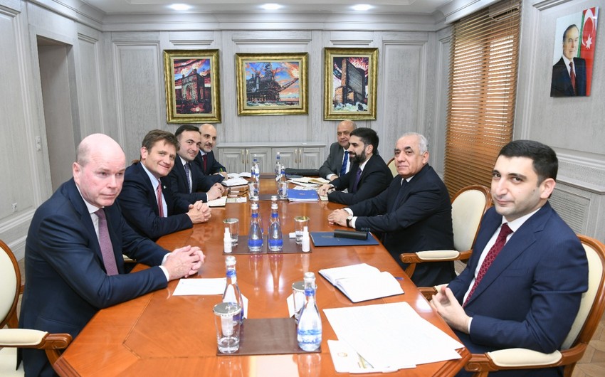 Əli Əsədov BP rəsmiləri ilə görüşdü